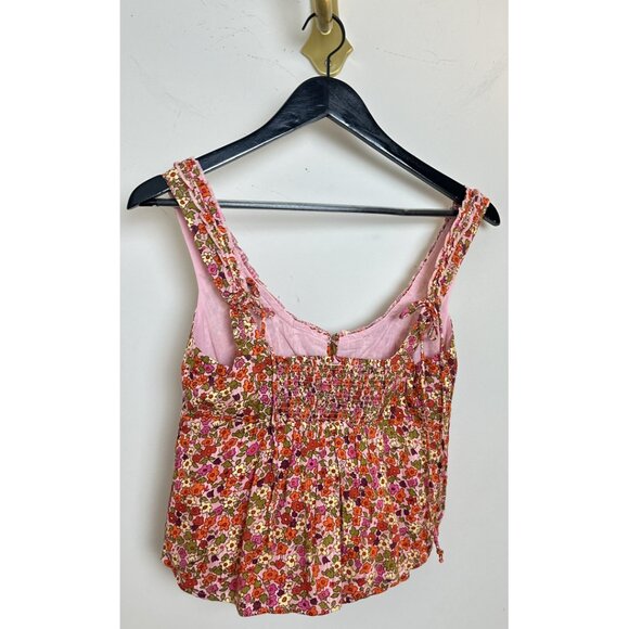 FREE PEOPLE Ellia Printed Set in Spring Blossom Combo Size X-Small NWT - Picture 8 of 16